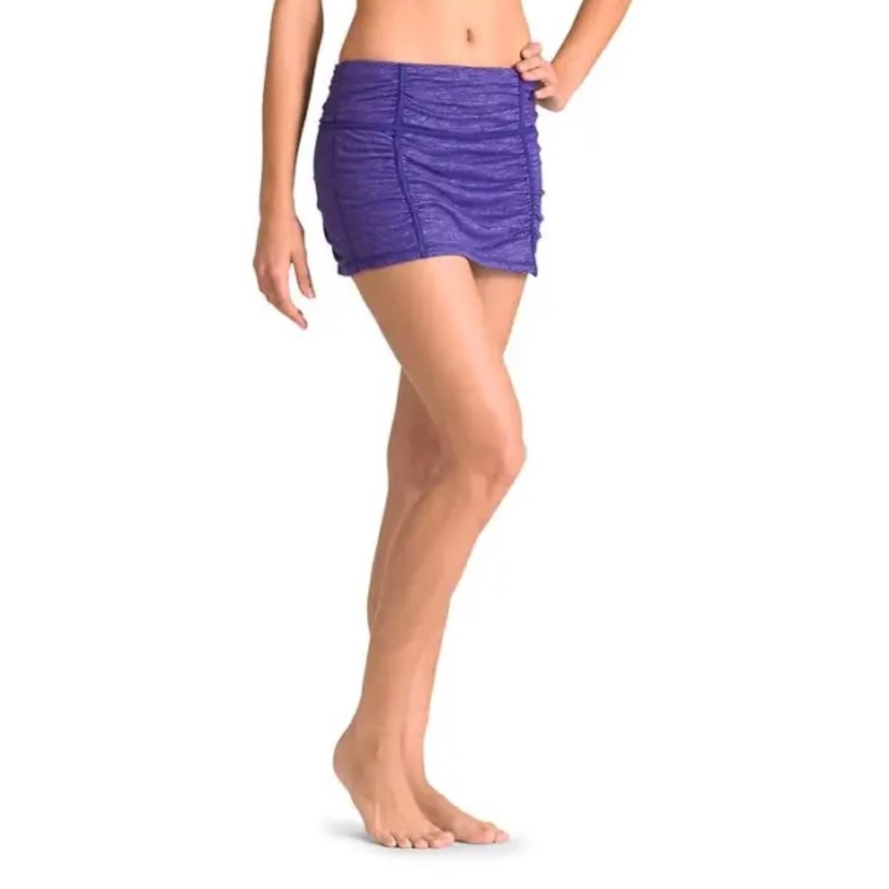 Athleta Amalfi Blue Hatha Yoga Skort